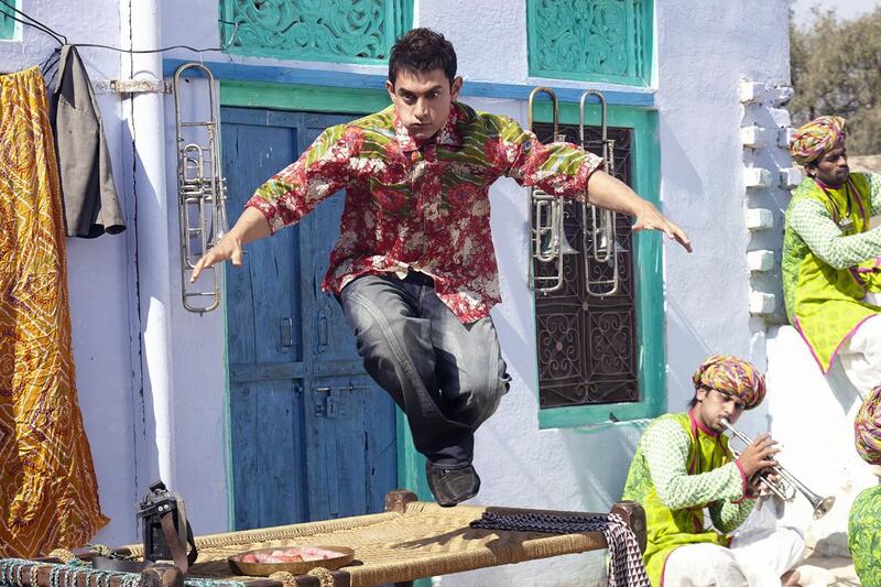 Aamir Khan in the film PK, which has sparked religious debates on Twitter. Courtesy Rajkumar Hirani Films