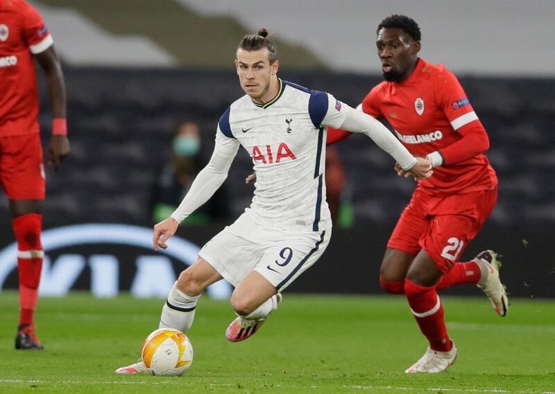 Tottenham attacker Gareth Bale. AP