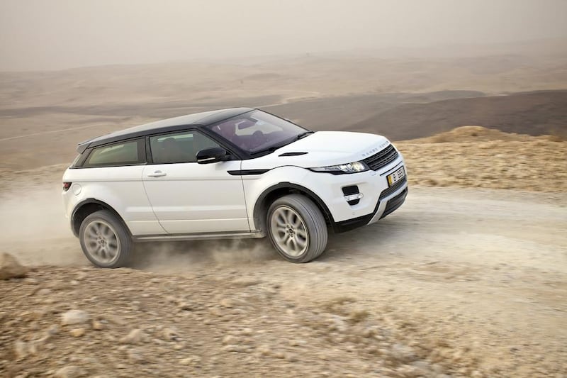 The Range Rover Evoque is set to become available as a convertible. Courtesy of Range Rover