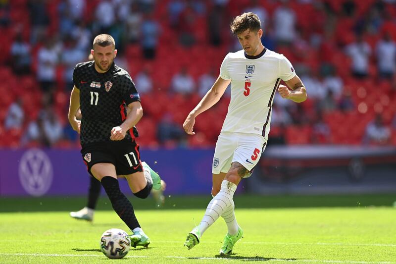 John Stones - 7. Didn’t have to mark a true centre-forward, but comfortable alongside Mings in the one position where England have doubts given Harry Maguire’s injury. Suffered cramp later on in the searing heat.  AP