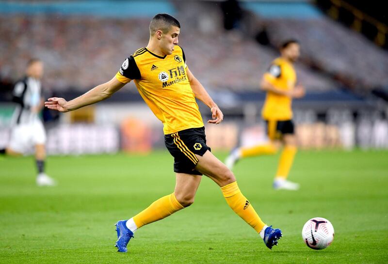 Conor Coady - 7: Loves his diagonal passes out from the back with Semedo a favourite target down right in first half. Usual commanding performance at the back. Helped keep Wilson quiet but gave away free-kick for foul on  Newcastle striker that led to their goal. PA