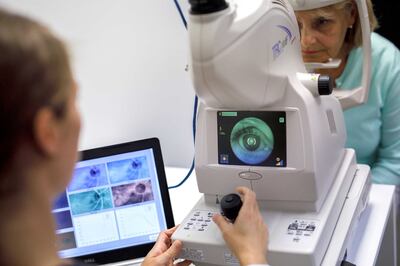 Eye tests to help Alzheimer's disease could soon become a step closer. Photo: RetiSpec