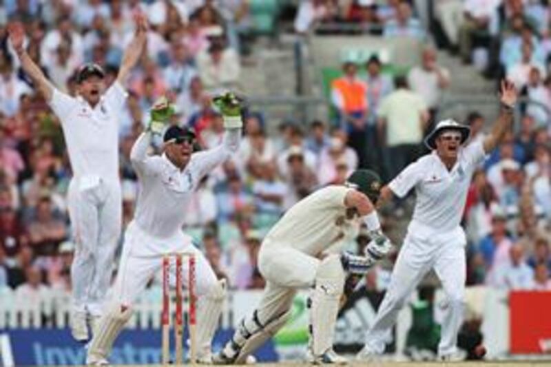 This England appeal highlights the intensity and passion of an Ashes match.