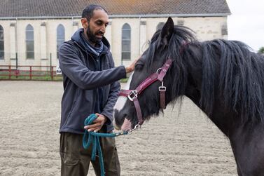 The riding school at St James City Farm run by Imran Atcha. Based in Gloucester, west of England. Imran has been helping young muslims from the local community have access to horses and riding. 