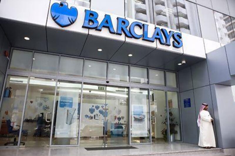 Barclays said in February it would review 75 business units worldwide. Jaime Puebla / The National