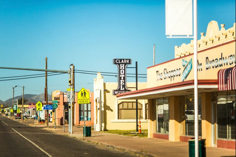 Another view of the Van Horn city centre. Photo: Thomas Hawk