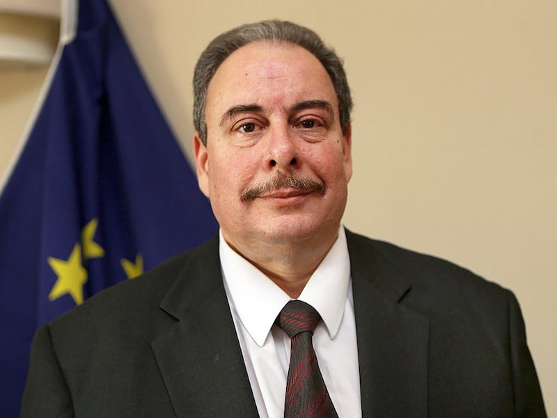 Dr Mihai Stuparu, the EU's first ambassador to the UAE. Sammy Dallal / The National 



