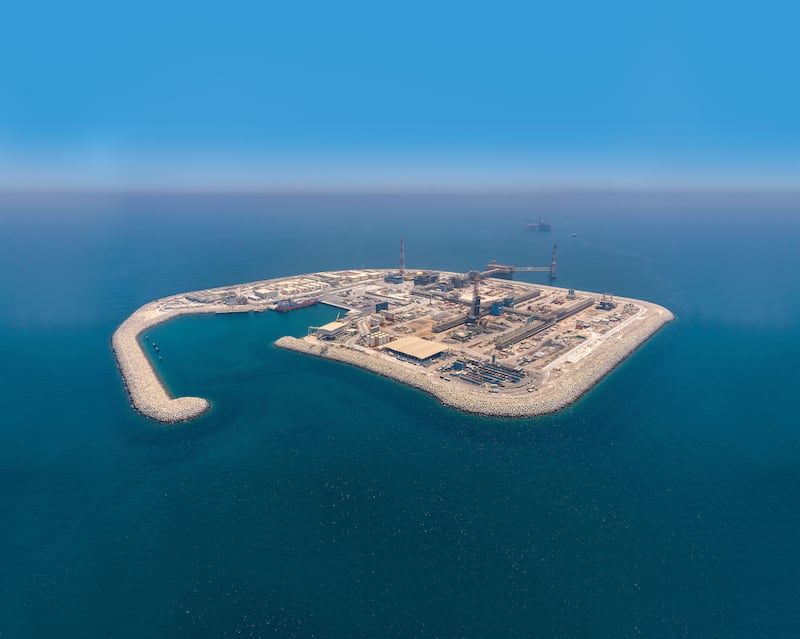 The Upper Zakum field, the largest producing field in Adnoc's portfolio, is the second-largest offshore oilfield and fourth-largest oilfield in the world. Photo: Adnoc