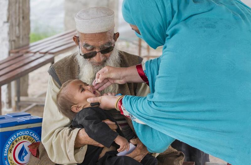 The global campaign against polio, which the UAE is part of, has made remarkable progress in eradicating the disease from most of the world. . WAM
