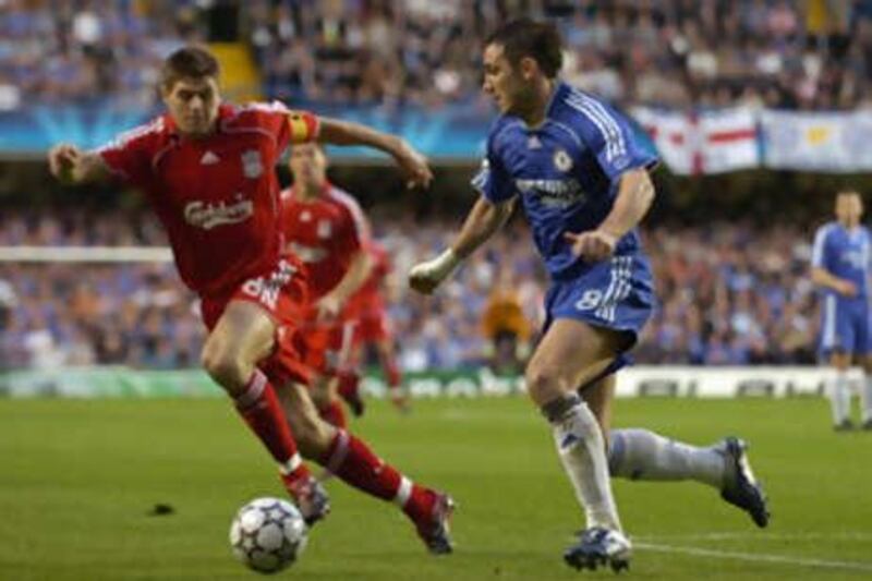The possibility of seeing Liverpool's Steven Gerrard, left, and Chelsea's Frank Lampard playing in a Premier League game in Asia could be nearer to reality than first thought.