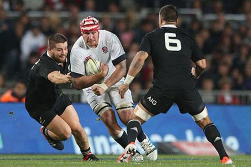 New Zealand's All Blacks beat an impressive England side in the first of three Tests. David Rogers / Getty Images