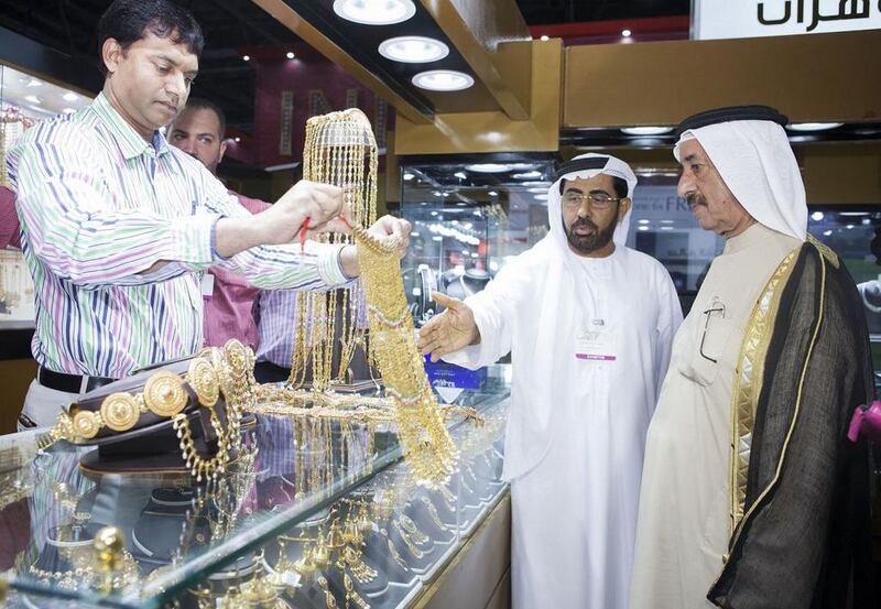 Sheikh Hasher bin Maktoum, Director General, Dubai Information Department, inaugurates the 20th edition of Dubai International Jewellery Week at the Dubai World Trade Centre (DWTC). The four-day jewellery extravaganza will run from 9 - 12 December 2015, featuring collections from over 300 exhibitors from 25 countries.