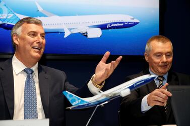Boeing CEO Kevin McAllister and IAG counterpart Willie Walsh have agreed to a 200-plane deal for the troubled 737 Max model. Reuters