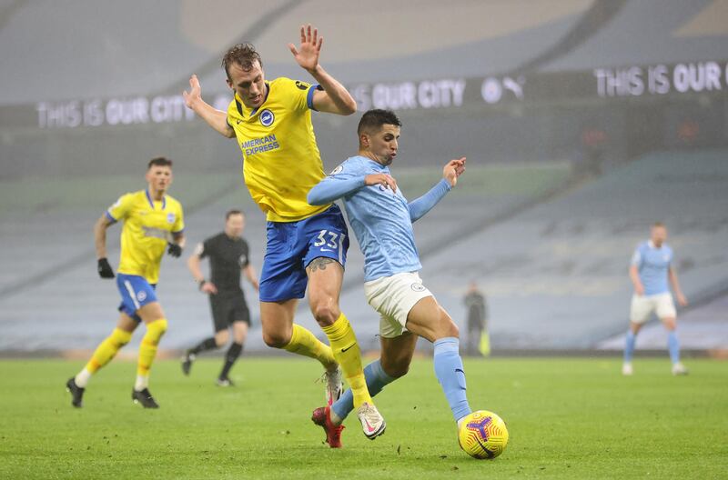 Joao Cancelo 6 – Started well. His passing was slick, his positional awareness better, and he looked dangerous getting forward. He saw a good effort saved by Sanchez in the second half, but was then guilty of some sloppy passing. PA