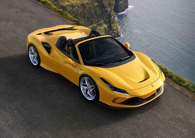  The twinturbo V8, F8 Spider was one of two cars Ferrari launched last week. Courtesy Ferrari