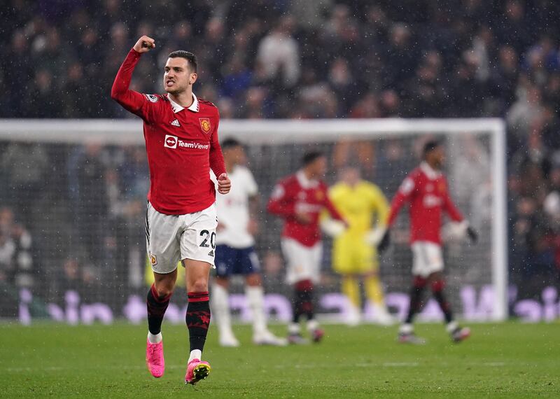 Diogo Dalot – 6. Couldn’t clear the ball fully before Spurs scored their first in front of a sell-out 61,586 crowd. Turned the ball back to stop an 88th minute Spurs attack.  PA