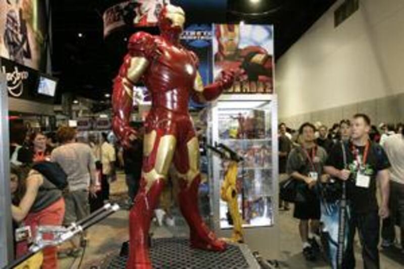 The Entertainment Weekly writer Olivia Mun playfully advises geeks to meet pretty girls at this year's Comic-Con in San Diego, California: "Mistake her for someone from Iron Man 2."