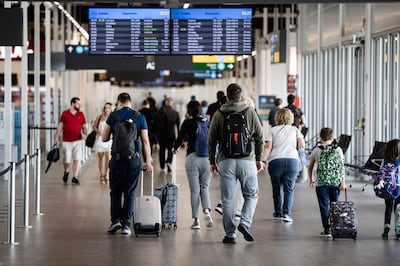 Passengers impacted by flight changes should contact their airline or travel agent and reconfirm travel plans before going to the airport. Getty Images