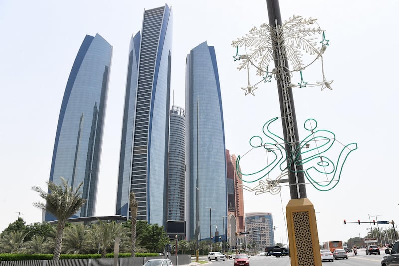 This year's Ramadan decorative lights will be turned on on May 10. Courtesy Abu Dhabi Municipality