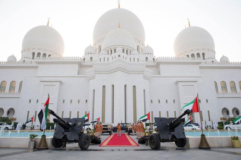 Eid Al Fitr prayer preparations at Sheikh Zayed Grand Mosque. Ryan Carter / Crown Prince Court - Abu Dhabi