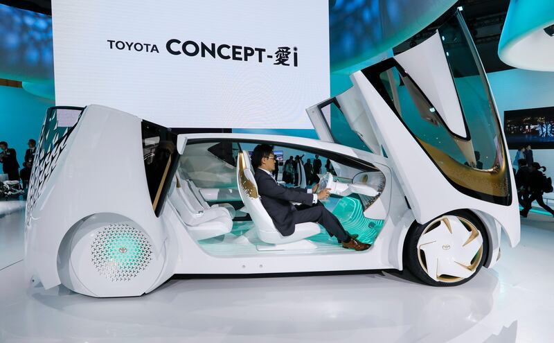 The Toyota Concept.  Kimimasa Mayama/EPA