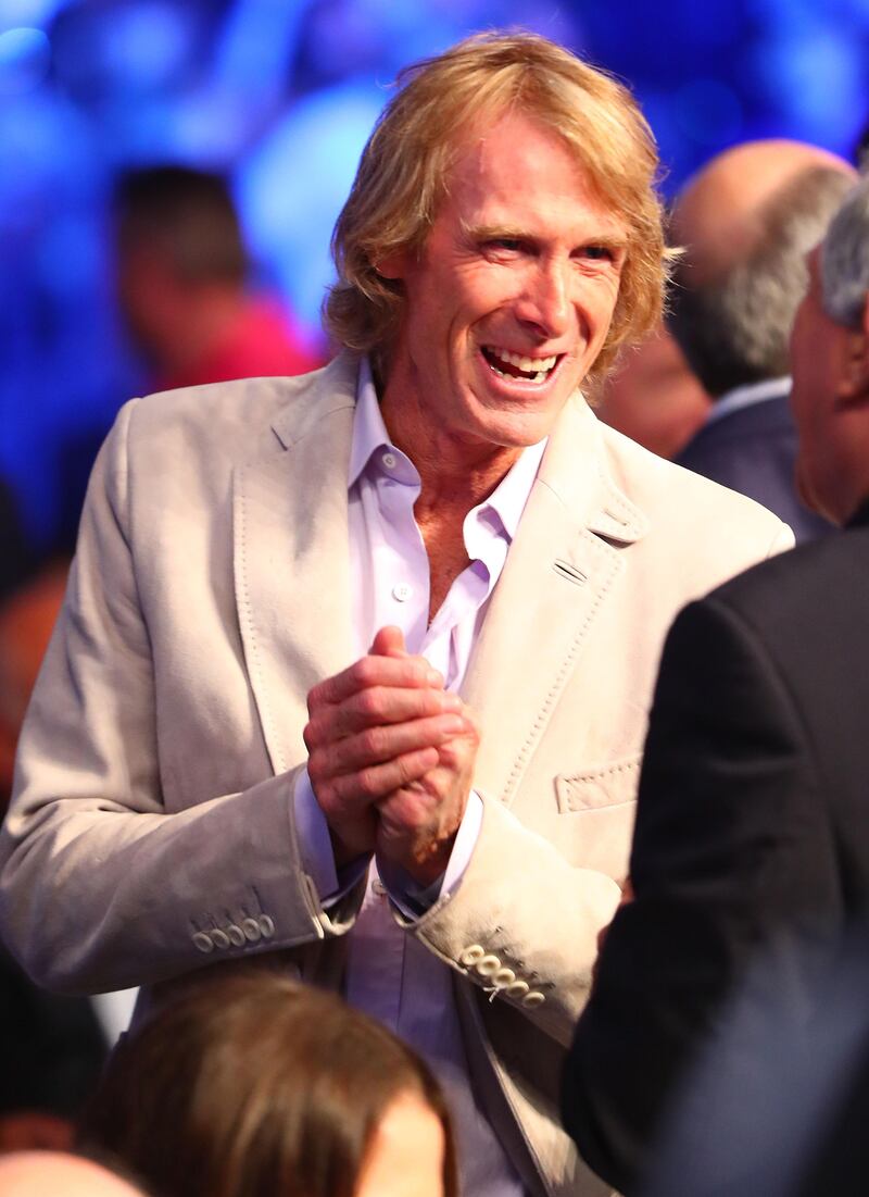 Film director Michael Bay in attendance. Mark J. Rebilas