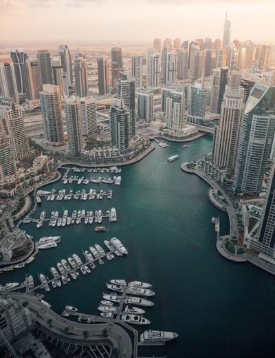 Dubai Marina. Dubai Tourism