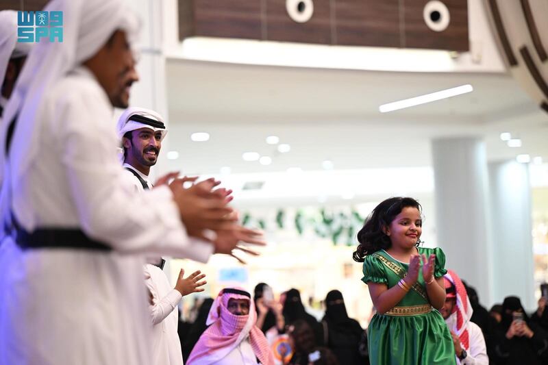 In Tabuk, the enthusiasm of children is infectious on National Day. SPA