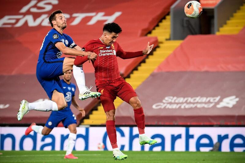 Roberto Firmino - 8: Finally broke his Anfield duck with a superb header and displayed some beautiful lay-offs for his teammates. AFP