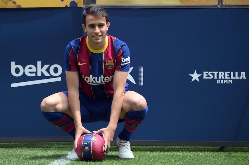 Barcelona said that Eric Garcia, who trained at the club's La Masia football academy, has a buy-out clause set at €400 million ($489.5m). AFP