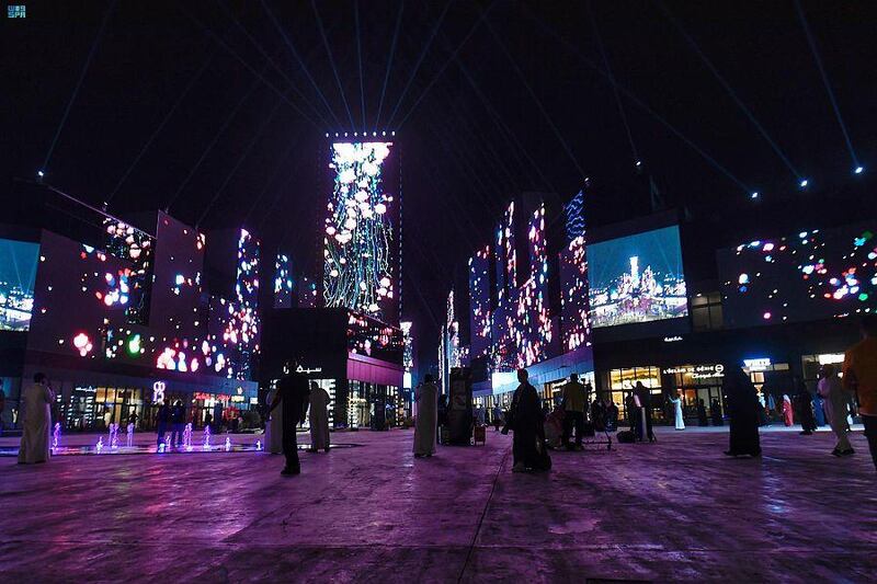 The 2022 Riyadh Season will include an entertainment section and the Boulevard World zone. Photo: Saudi Press Agency