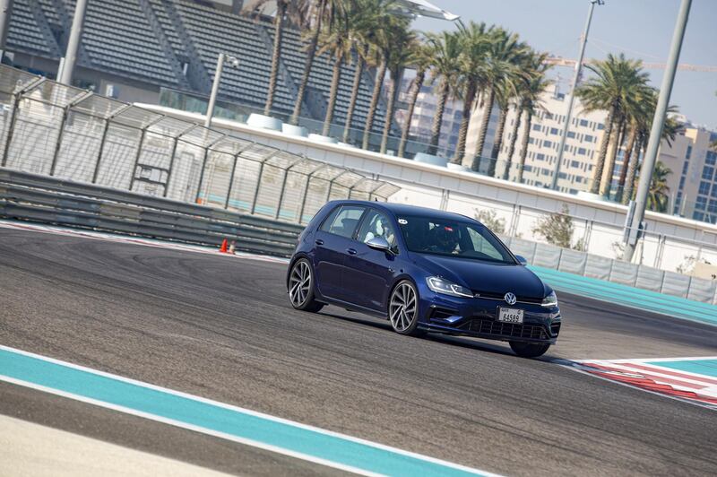 Cornering in a Golf.