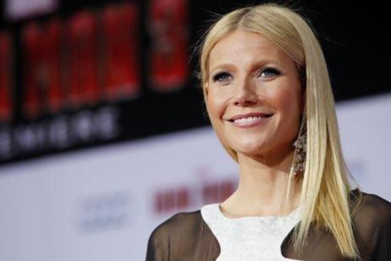 Gwyneth Paltrow poses at the premiere of Iron Man 3. Mario Anzuoni / Reuters