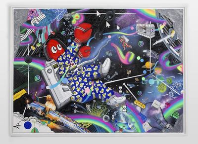 Space Pipe by Philip Colbert. Philip Colbert / Saatchi Gallery 