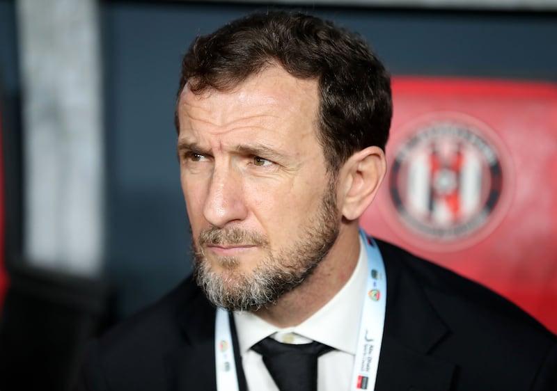 Rodolfo Arruabarrena has parted ways with the UAE FA less than 24 hours after the draw for the 2023 Asian Cup draw. Chris Whiteoak / The National