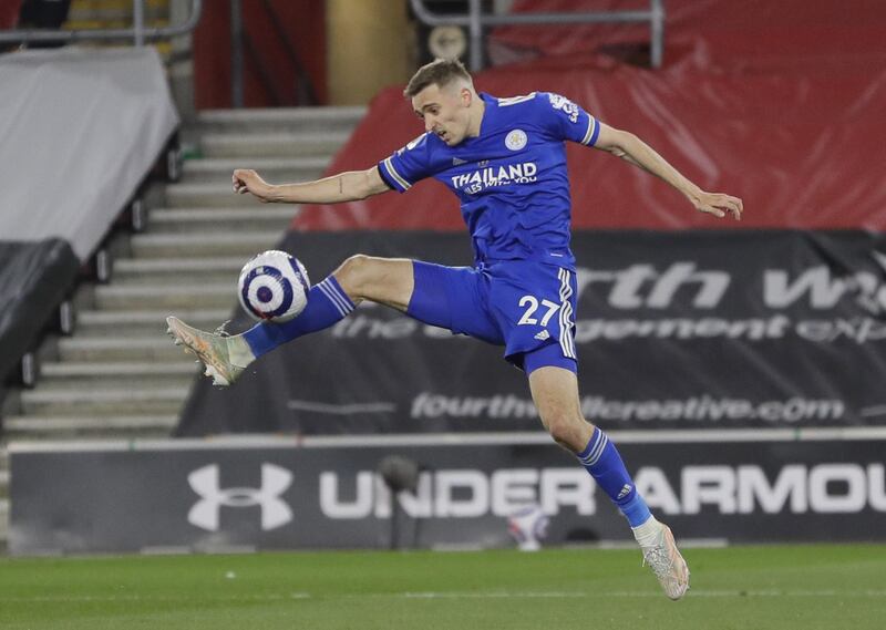 Timothy Castagne - 6, Got up and down the right flank but couldn’t quite find the pass Leicester needed to unlock Southampton’s defence.
EPA