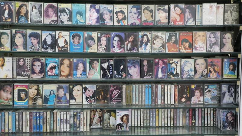 Khalili’s love for cassettes is an almost four-decade affair. Wajod Alkhamis / The National