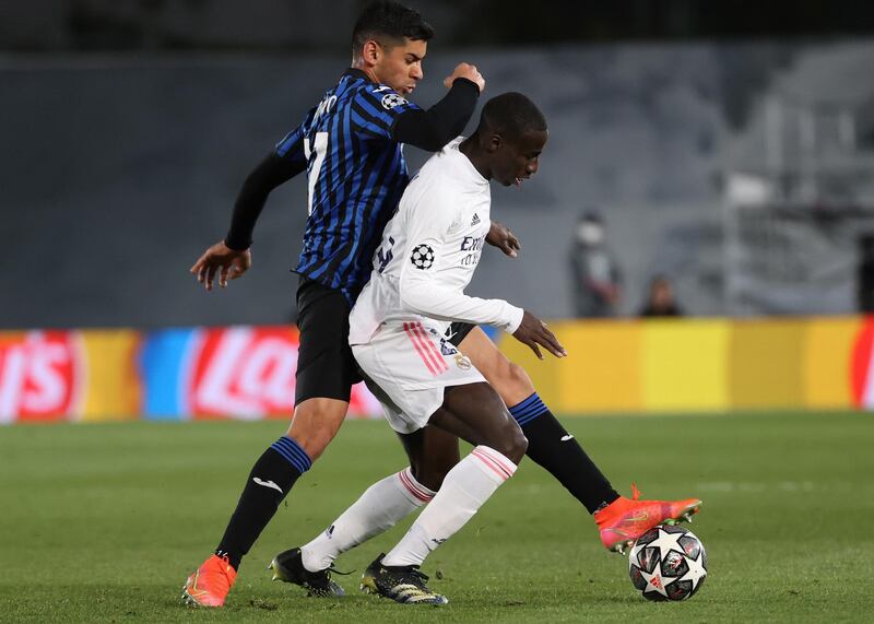 Ferland Mendy 7 - Nice touches and key passes forward in midfield against an Atalanta team who’d won their previous five European away games and looked the more together side in the first half. EPA