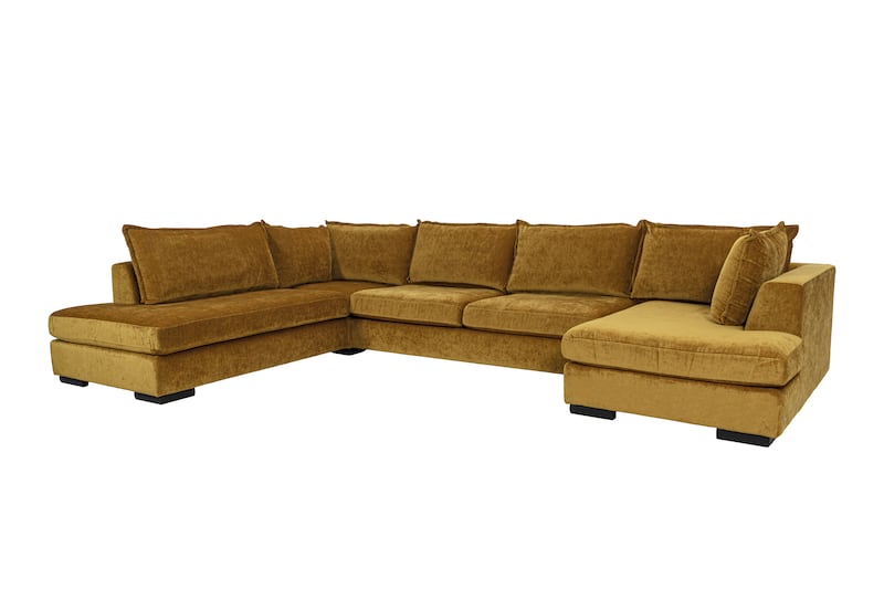Elapso u-shape sofa; Dh4,896 (down from Dh6,995), The One