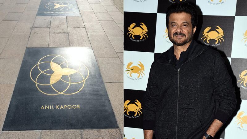 Dubai Star of Bollywood actor, Anil Kapoor. Leslie Pableo / The National