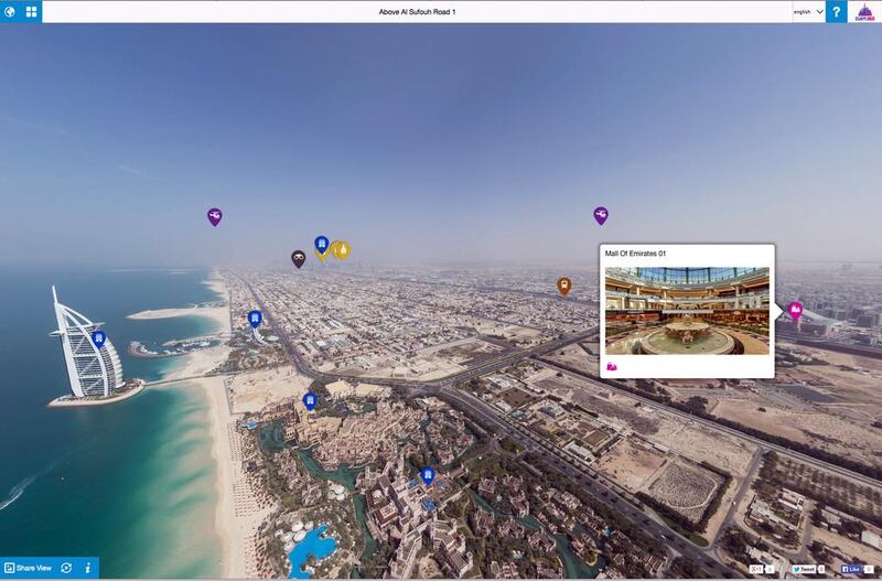 The Dubai360 project was created by professionals equipped with best-in-class medium format, DSLR and video cameras. Courtesy Dubai360