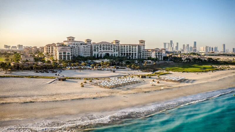 The St. Regis Saadiyat Island resort in Abu Dhabi. Alpha Dhabi Holding assumed ownership of Murban assets including St Regis at Saadiyat, Al Wathba Luxury Collection Desert Resorts and the Le Noir Café brand in May.