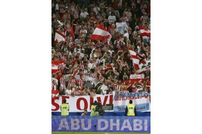 Organisers hope many thousands of fans turn up for the Fifa Cup World Cup.Above, Estudiantes supporters last December.