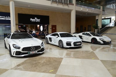 The Rolls-Royce Race joins Dubai Police's already impressive fleet of super cars. Courtesy Dubai Police