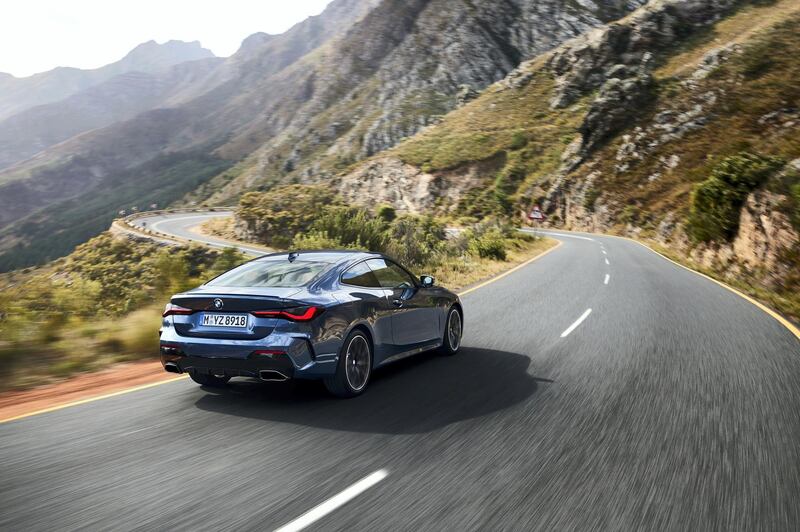 The 4 Series at speed.