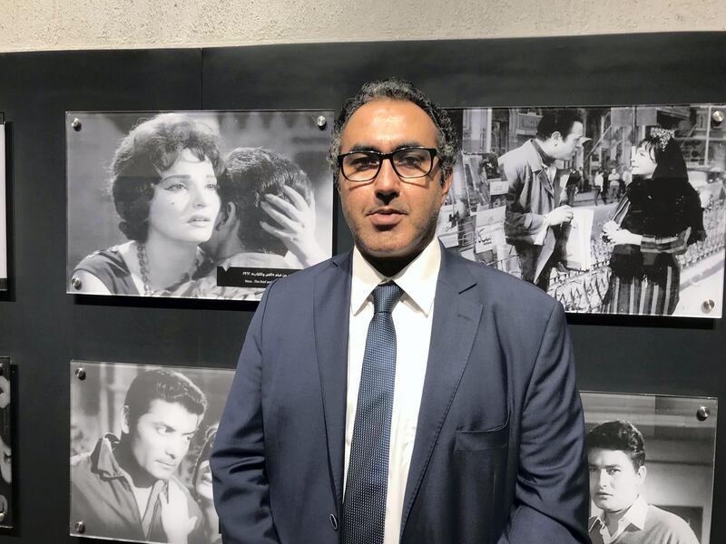 Karim Shaboury, the museographer in charge of the layout of the museum.  Courtesy Walt Curnow