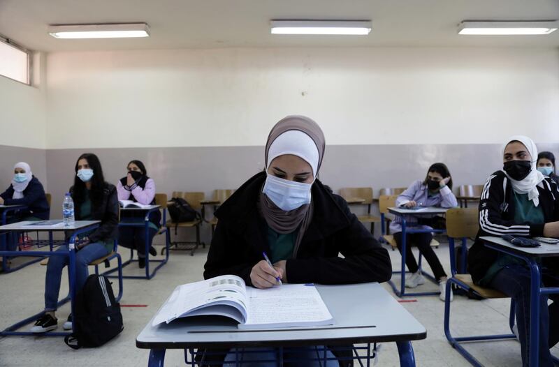 Jordan's government decided to reopen schools after a drop in the number of Covid-19 cases over the past four weeks, reports said.  Reuters