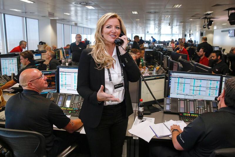 Michelle Mone, the founder of Ultimo says the business community in the UAE is more ‘forward-thinking’ than her home country. Luke MacGregor / Bloomberg