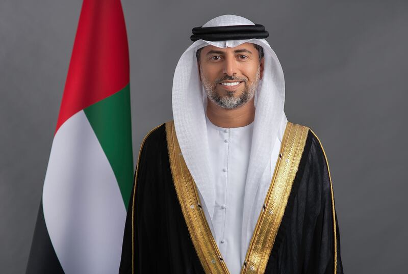 Suhail Al Mazrouei, Minister of Energy and Infrastructure. Photo: Ministry of Energy and Infrastructure