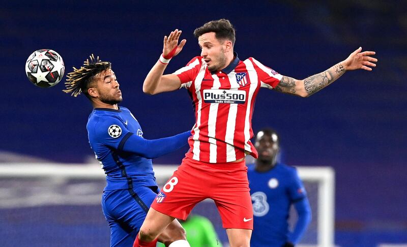 Saul Niguez 4 – It was a frustrating night for Saul, who was booked for a lunge on Havertz in the second half and generally looked off the pace.  EPA